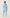 Aje Arista Tulip Sleeve Powder Blue Mini Dress - Size 8