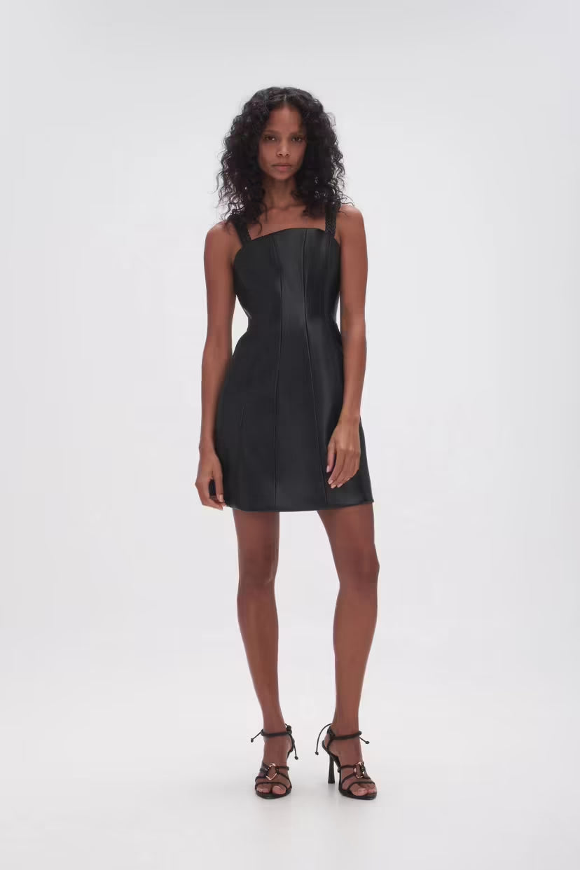 Aje Osa Braided Mini Dress - Size 14