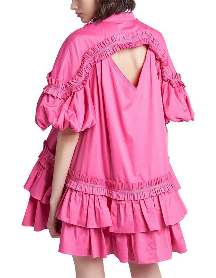 Aje Heritage Pink Mini Dress - Size 8