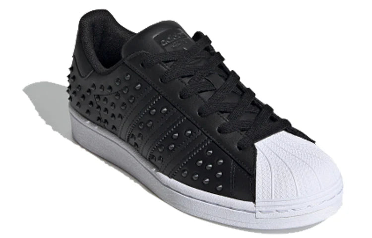 Adidas SuperStars Studded Black Sneakers - Size UK 8.5